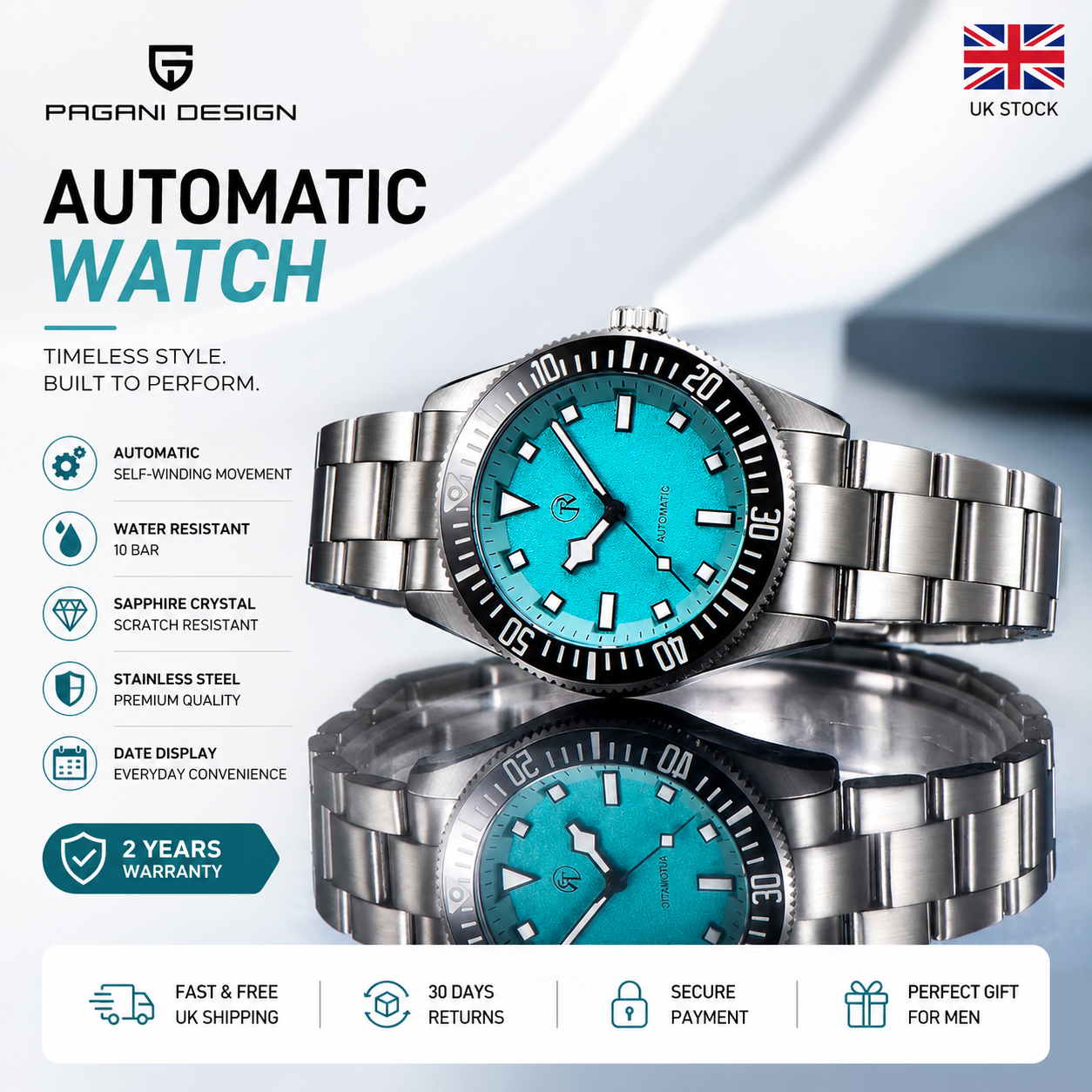 RollsTimi RT7910 Automatic Men's Watch