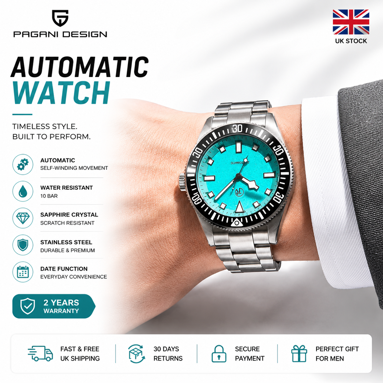 RollsTimi RT7910 Automatic Men's Watch