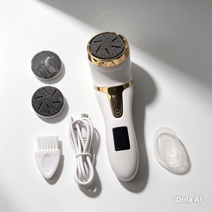 XD WEAR Electric Foot Callus Remover – Rechargeable Pedicure & Heel Care Device