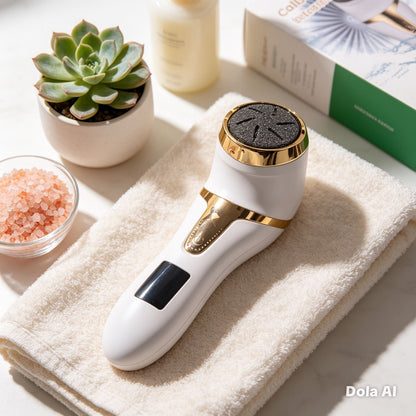 XD WEAR Electric Foot Callus Remover – Rechargeable Pedicure & Heel Care Device
