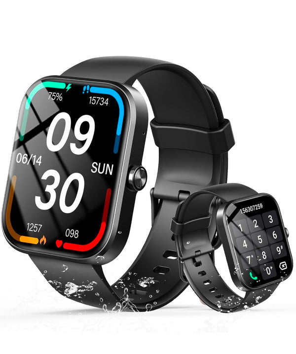 Smart Fitness Watch with Bluetooth Calling