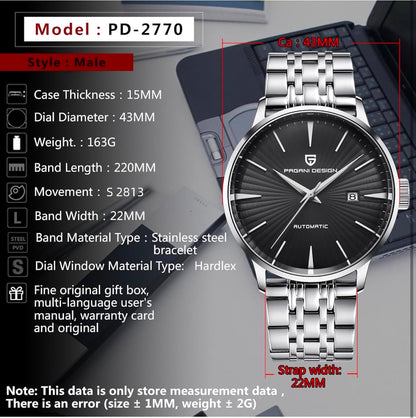 PAGANI DESIGN 2770 Automatic Men's Watch