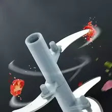 500/900ML Manual Meat Mincer Rotate Garlic Chopper Press Crusher Vegetable Onion Cutter Kitchen Cooking Accessories