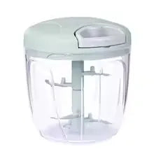 500/900ML Manual Meat Mincer Rotate Garlic Chopper Press Crusher Vegetable Onion Cutter Kitchen Cooking Accessories