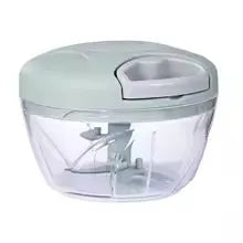 500/900ML Manual Meat Mincer Rotate Garlic Chopper Press Crusher Vegetable Onion Cutter Kitchen Cooking Accessories