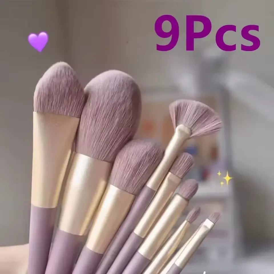 Soft Fluffy Makeup Brushes Set Eye Shadow Foundation Brush Concealer Blush Blending Powder Cosmetic Brushes Beauty Makeup Tools