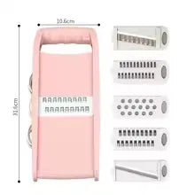 BOOMAYA Multi-Functional Vegetable Chopper Onion Chopper Food Chopper Kitchen Mandoline Slicer Veggie Dicer Cutter