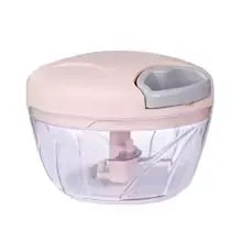 500/900ML Manual Meat Mincer Rotate Garlic Chopper Press Crusher Vegetable Onion Cutter Kitchen Cooking Accessories