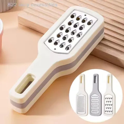 4 in 1 Multifunction Vegetable Cutter with Food Container, Portable Vegetables Chopper Shredder Grater Slicer - Kitchen Tools