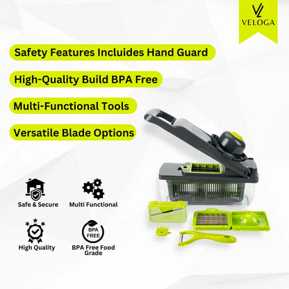 16-in-1 Multifunctional Vegetable Chopper, Multifunctional Food Chopper