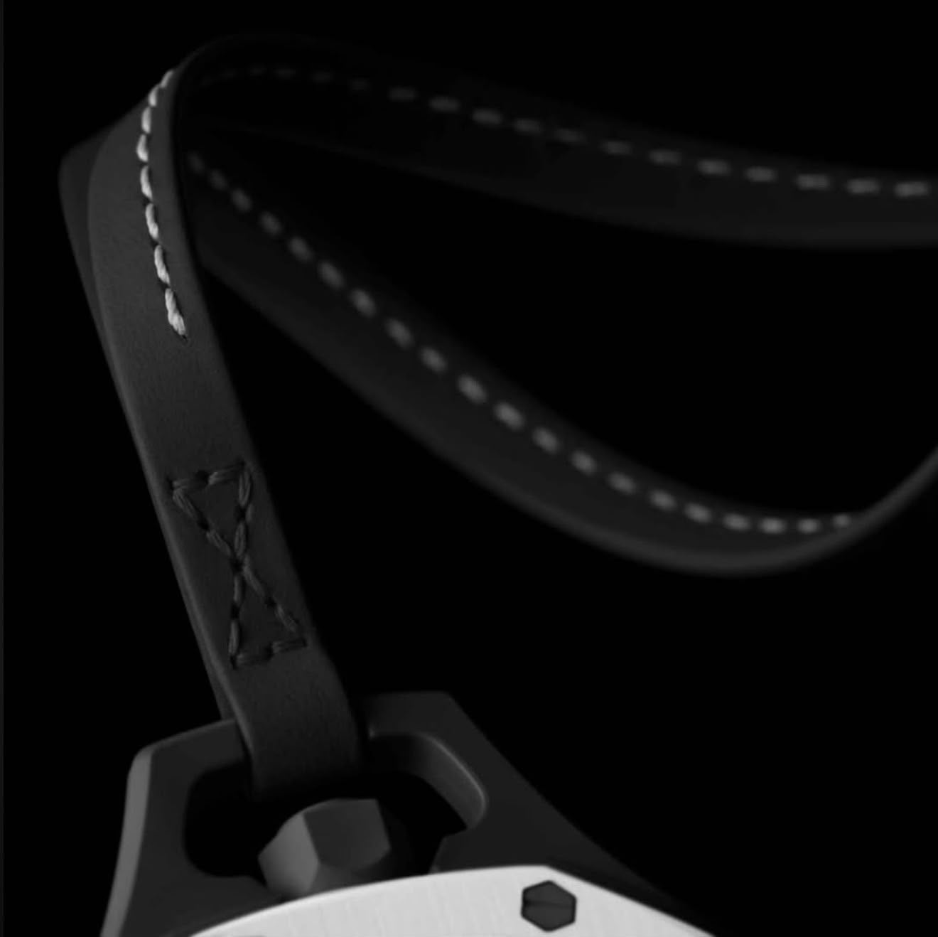 Premium Black & White Analog Watch | Modern Minimalist Design